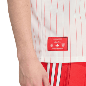Camisa Benfica Originals Terrace Icons 2025/2026 Adidas Branca Masculina