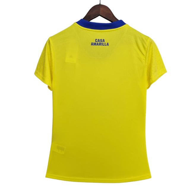 Camisa Boca Juniors Third 22/23 Torcedor Adidas Feminina - Amarelo e Azul