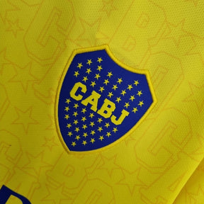 Camisa Boca Juniors Third 22/23 Torcedor Adidas Feminina - Amarelo e Azul