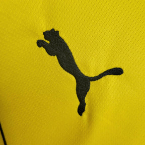 Camisa Borussia Dortmund 23/24 manga longa - Torcedor Puma Masculina - Amarela