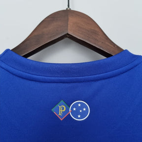 Camisa Cruzeiro I 22/23 - Torcedor Adidas Feminina - Azul