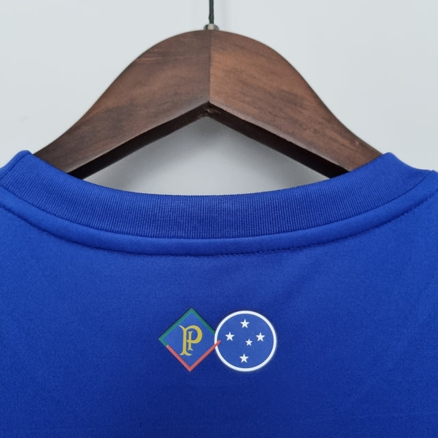 Camisa Cruzeiro I 22/23 - Torcedor Adidas Feminina - Azul
