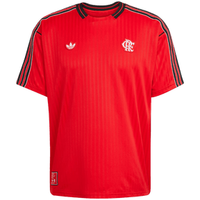 Camisa Flamengo Terrace Icons 2025 Adidas Vermelha