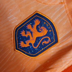 Camisa Seleção da Holanda I 23/24 - Torcedor Nike Feminina - Laranja