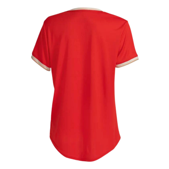 Camisa Internacional I 22/23 - Torcedor Adidas Feminina - Vermelha