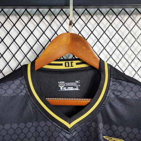 Camisa Lazio 50 Anos 23/24 - Torcedor Mizuno Masculina - Preta