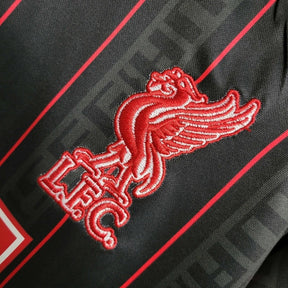 Camisa Liverpool 23/24 -Torcedor Feminina Nike - Preto