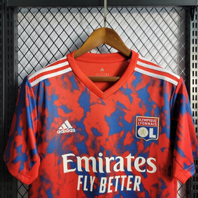 Camisa Lyon Away 22/23 Torcedor Adidas Masculina - Vermelho