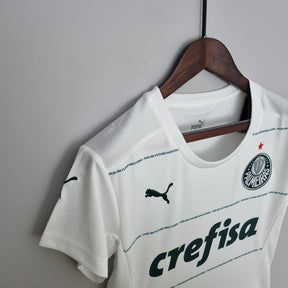 Camisa Palmeiras II 22/23 Torcedor Puma Feminina - Branca com detalhes em verde