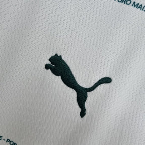Camisa Palmeiras II 22/23 Torcedor Puma Feminina - Branca com detalhes em verde