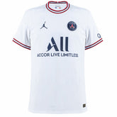 Camisa Paris Saint-Germain Fourth 21/22 - Torcedor Jordan Masculina - Branca