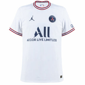 Camisa Paris Saint-Germain Fourth 21/22 - Torcedor Jordan Masculina - Branca