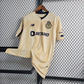 Camisa Porto Away 23/24 - Torcedor New Balance Masculina - Bege