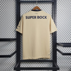 Camisa Porto Away 23/24 - Torcedor New Balance Masculina - Bege
