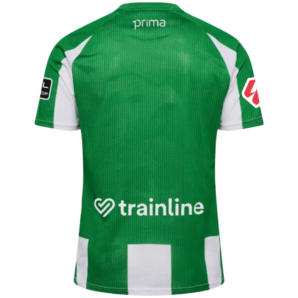 Camisa Real Betis Home 2025/2026 Hummel Verde e Branca Torcedor Masculina