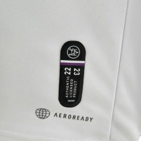 Camisa Real Valladolid III 22/23 Torcedor Adidas Masculina - Branco