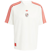 Camisa River Plate Originals Terrace Icons 2025/2026 Adidas Branca Masculina