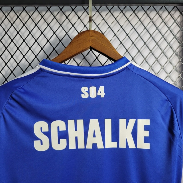 Camisa Schalke 04 Home 22/23 Torcedor Umbro Masculina - Azul Royal