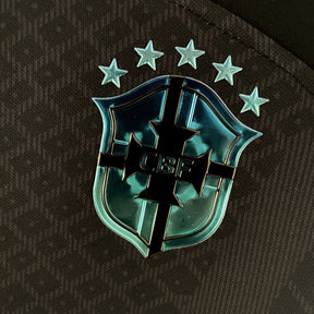 Camisa Seleção Brasileira Refletiva Edição Especial Torcedor Nike Feminina - Preta