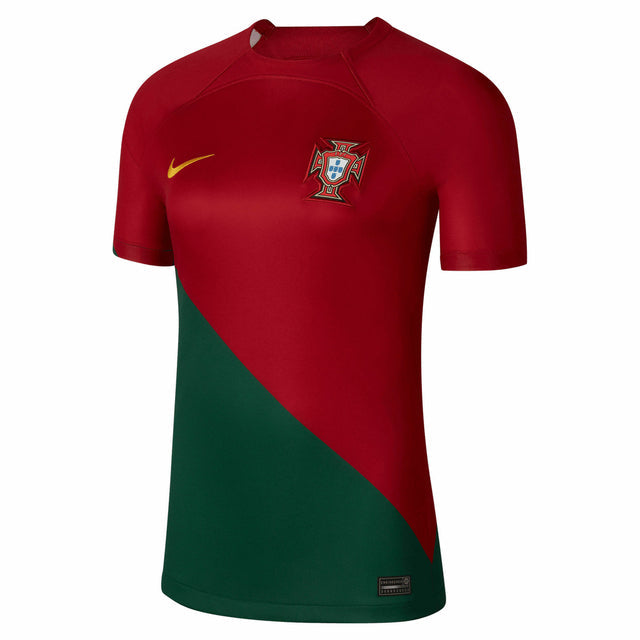 Camisa Seleção de Portugal I 22/23 - Torcedor Nike Feminina - Vermelha e verde