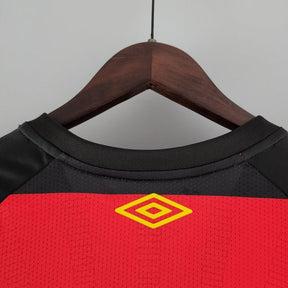 Camisa Sport Recife I 22/23 Torcedor Umbro Feminina - Vermelha e Preto