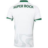 Camisa Sporting CP Away I 2025/2026 Nike Branca Torcedor Masculina