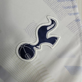 Camisa Tottenham I 23/24 manga longa - Torcedor Nike Masculina - Branca com detalhes em azul