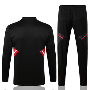 Conjunto Manchester United 23/24 Masculino Adidas - Preto