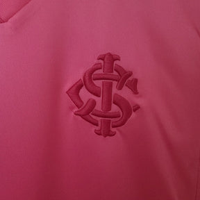 Camisa Internacional Edição Outubro Rosa 22/23 - Torcedor Adidas Feminina - Rosa com detalhes em branco