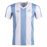 Camisa Aniversário Seleção Argentina 24/25 - Torcedor Adidas Masculina - Azul e branco