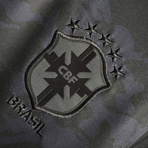 Camisa Seleção Brasileira Edição Especial 22/23 Nike Torcedor Masculina - Preta com detalhes em branco