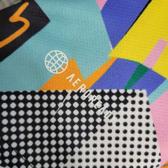 Camisa Flamengo Edição Especial 23/24 Torcedor Masculina - multicolorida com detalhes em branco