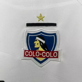 Camisa Colo Colo do Chile I 25/26 - Torcedor Adidas Masculina - Branca com detalhes em preto