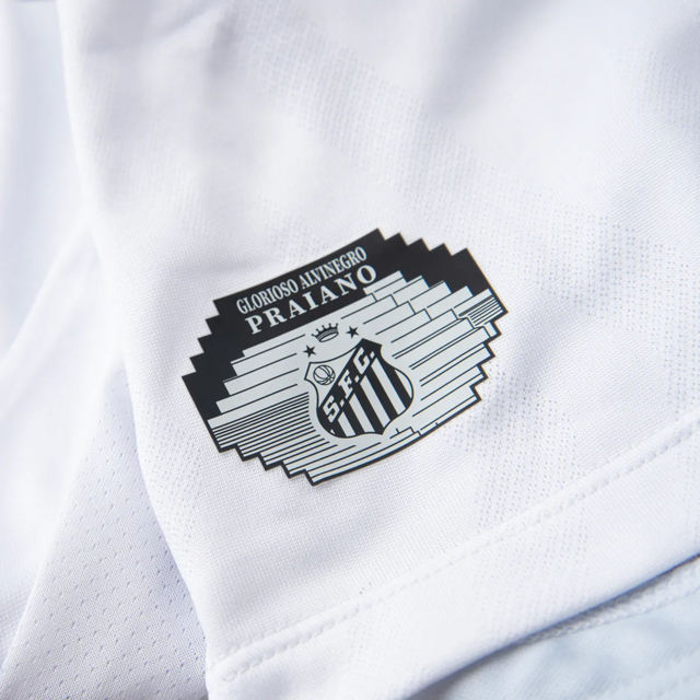 Camisa Santos I 25/26 - Torcedor Umbro Masculina - Branca
