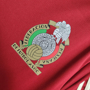 Camisa Seleção do México Edição especial 23/24 - Torcedor Adidas Masculina - Vermelha com detalhes em branco