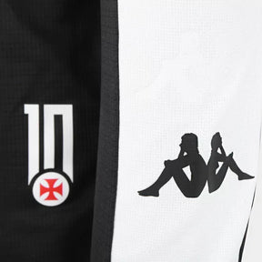 Camisa Vasco da Gama I 24/25 manga longa - Torcedor Kappa Masculina - Preta