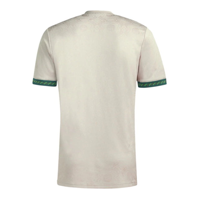 Camisa Bayern de Munique - Oktoberfest 25/26 - Torcedor Masculina - Bege e verde