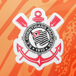Camisa Corinthians Goleiro 24/25 - Torcedor Nike Masculina - Laranja