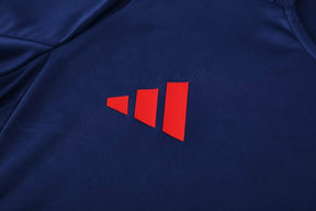 Kit Treino adulto - Camisa e Shorts - Flamengo Adidas 25/26 - Azul