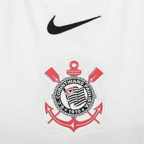 Camisa Corinthians I 25/26 - Torcedor Nike Feminina - Preta e branca