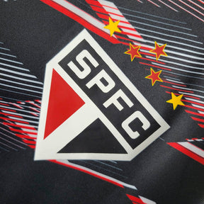 Camisa São Paulo Pré jogo 24/25 - Torcedor New Balance Masculina - Preta