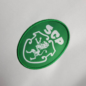 Camisa Sporting Lisboa Edição comemorativa 60 anos 24/25 - Torcedor Nike Masculina - Branca com detalhes em verde