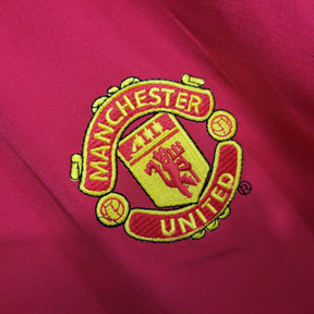 Camisa Retrô Manchester United I 2002/2004 manga longa - Nike Masculina - Vermelha