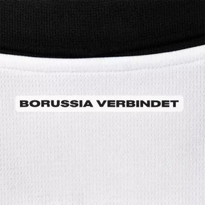Camisa Borussia Dortmund III 24/25 - Torcedor Puma Feminina - Branca com detalhes em preto e amarelo