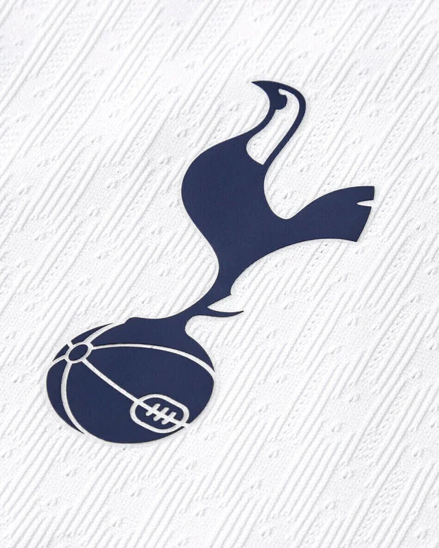 Camisa Tottenham I 25/26 manga longa - Torcedor Nike Masculina - Branca com detalhes em azul