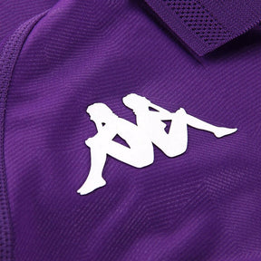 Camisa Fiorentina I 24/25 polo - Torcedor Kappa Masculina - Roxa