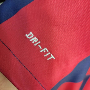 Camisa Retrô Barcelona I 2014/2015 manga longa - Nike Masculina - Azul e vermelha