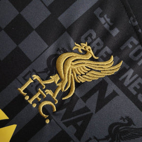 Camisa Liverpool Edição especial 24/25 - Torcedor Nike Masculina - Preta com detalhes em verde