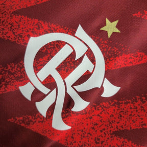 Jaqueta Corta-Vento Flamengo 23/24 - Masculina Adidas - Vermelha