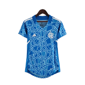 Camisa Flamengo Goleiro 22/23 Adidas Feminina - Azul